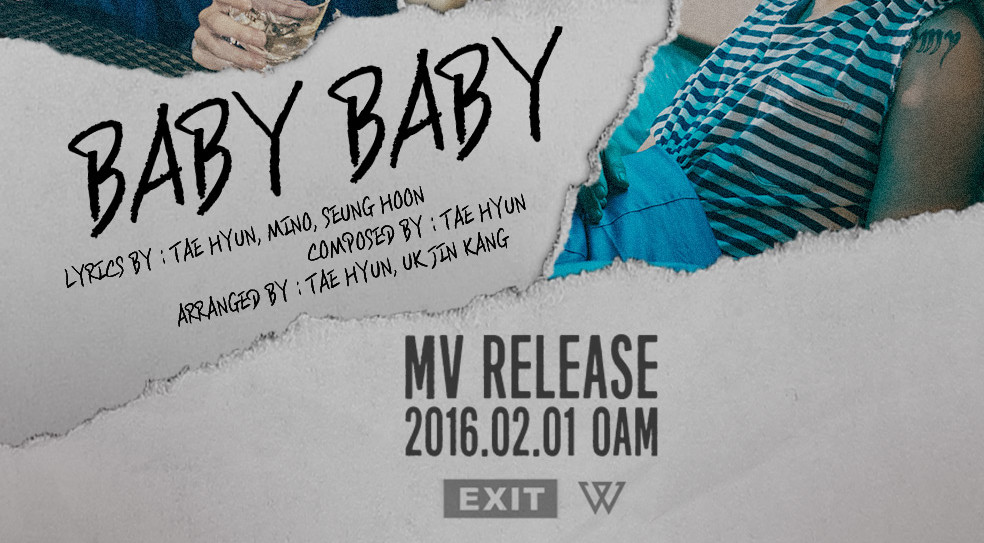 YG LIFE – WINNER – EXIT : E ‘BABY BABY’ WINNER – EXIT : E ‘BABY BABY’